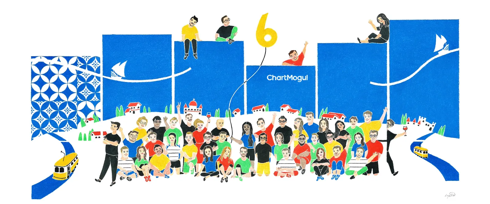 ChartMogul Turns 6 Click to view the full size illustration.
