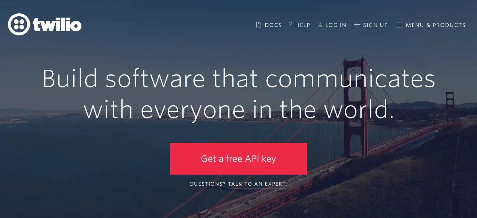 Twilio knows the importance of documentation for its developer-focused products.
