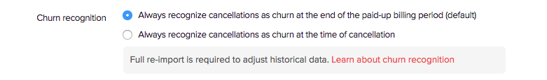 Churn Recognition
