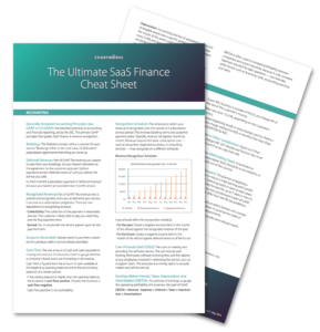 Ultimate SaaS Finance Cheatsheet