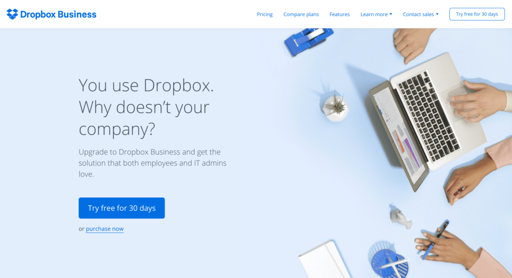 dropbox for business