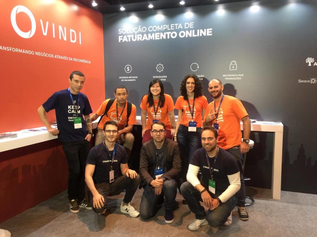 Vindi and ChartMogul team members 