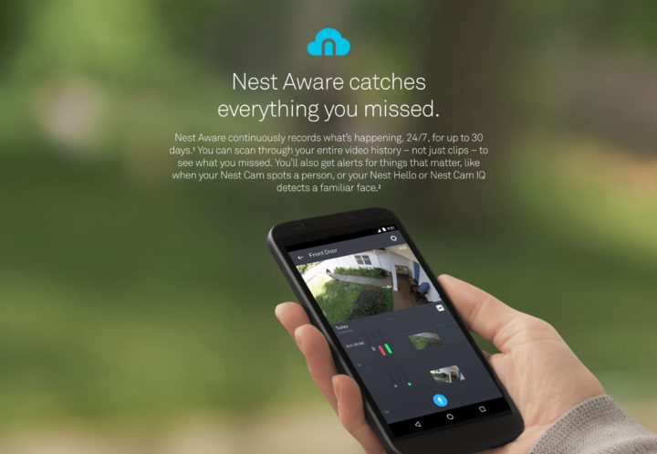 Nest aware app
