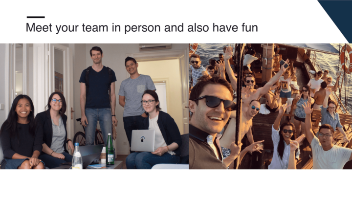 Meet your team and have fun