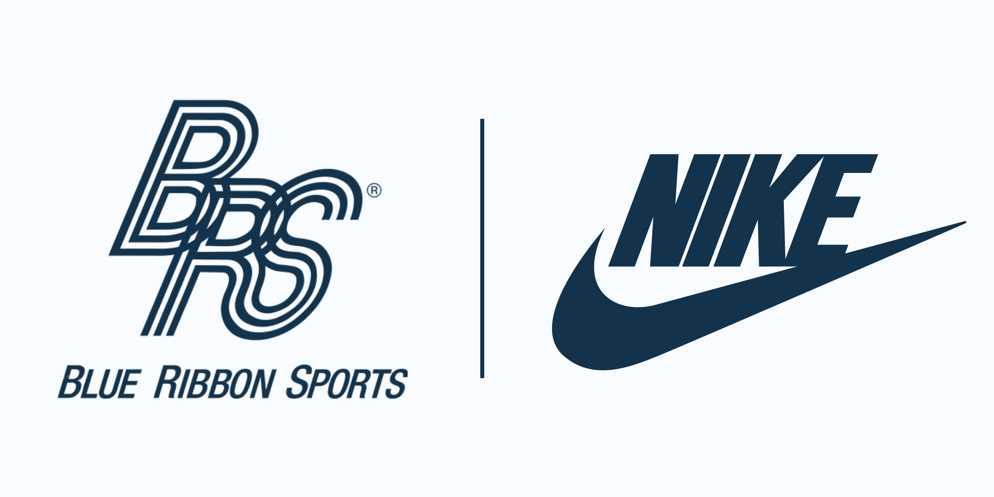 Nike Logo Blue Ribbon Sports