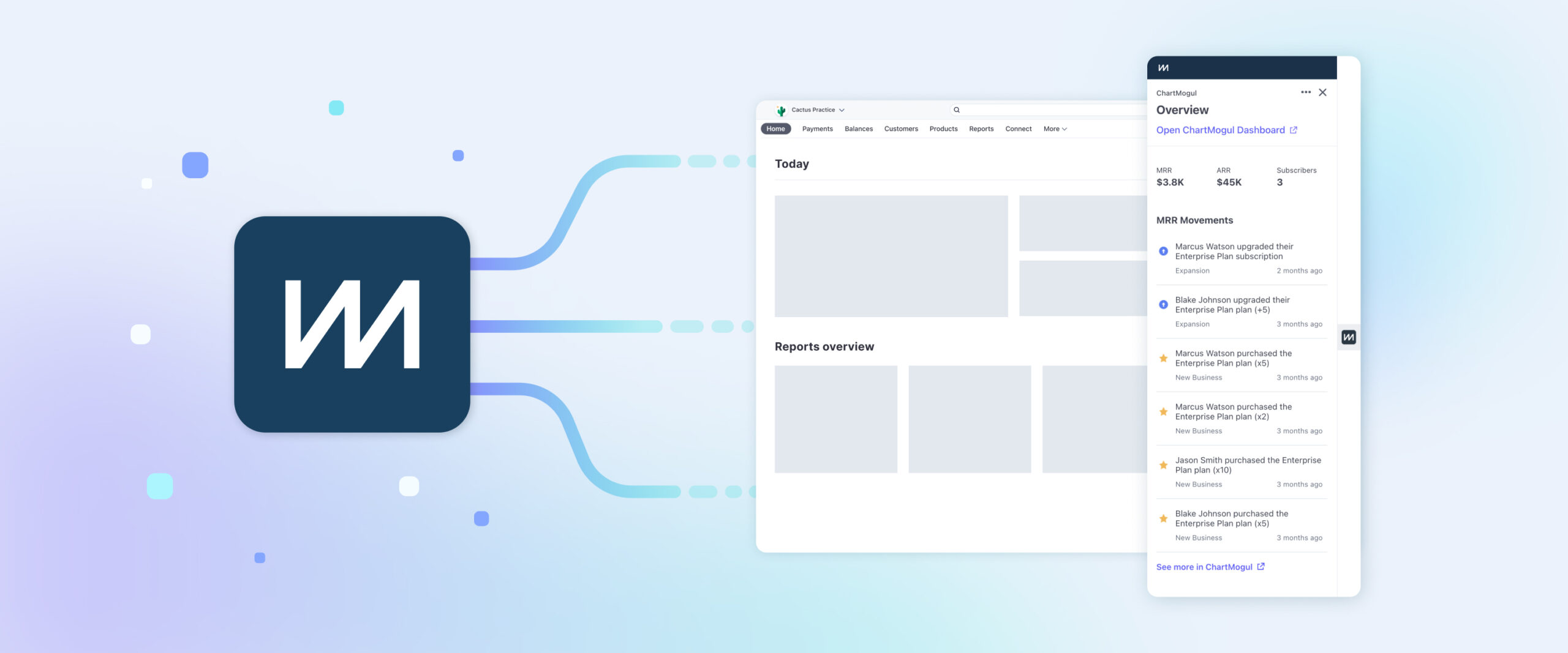 Add Your MRR Movements to the Stripe Dashboard ChartMogul