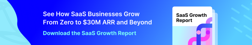 saas growth report link