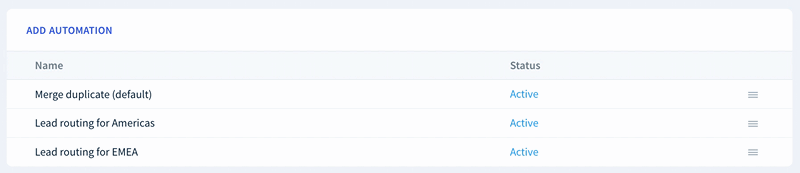 Decide the order of automations in ChartMogul